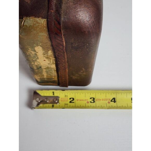 Fausto Corduri Tall Ships Leather Bottle - Picture 4 of 9